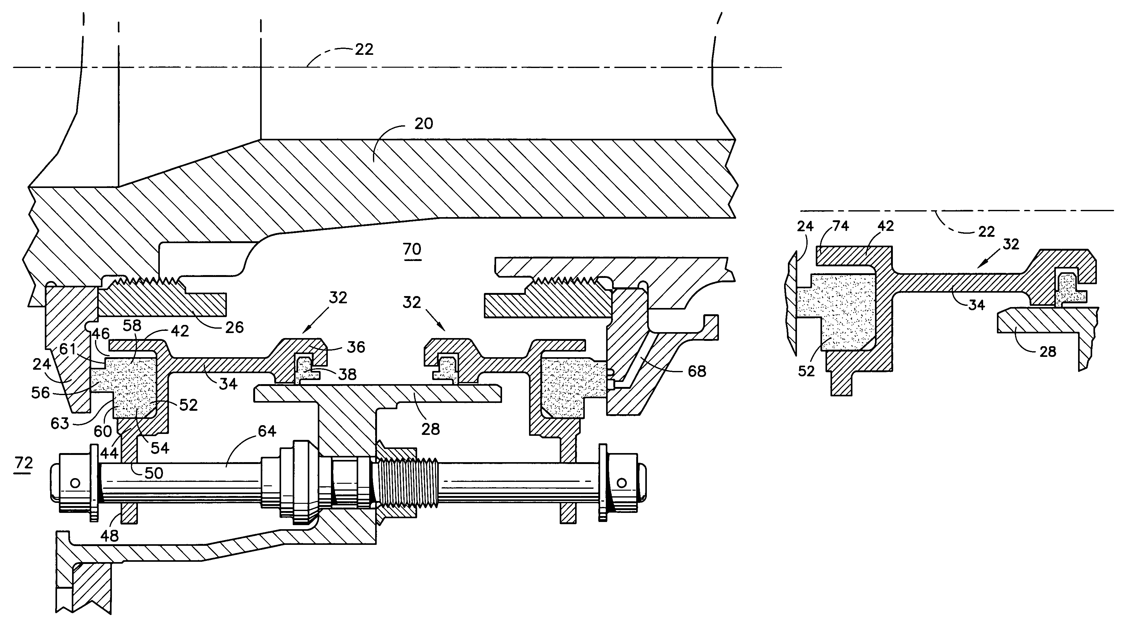 Shrouded face seal and components thereof