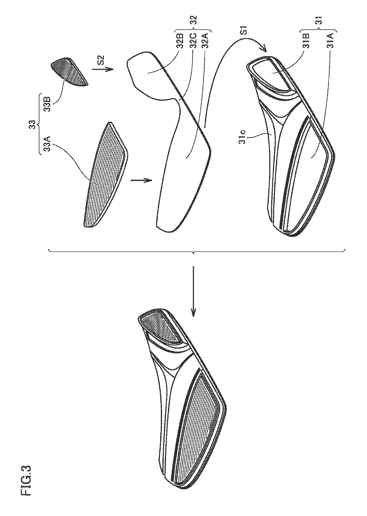 Golf club head and golf club