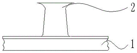 Elastic hook-and-loop fastener