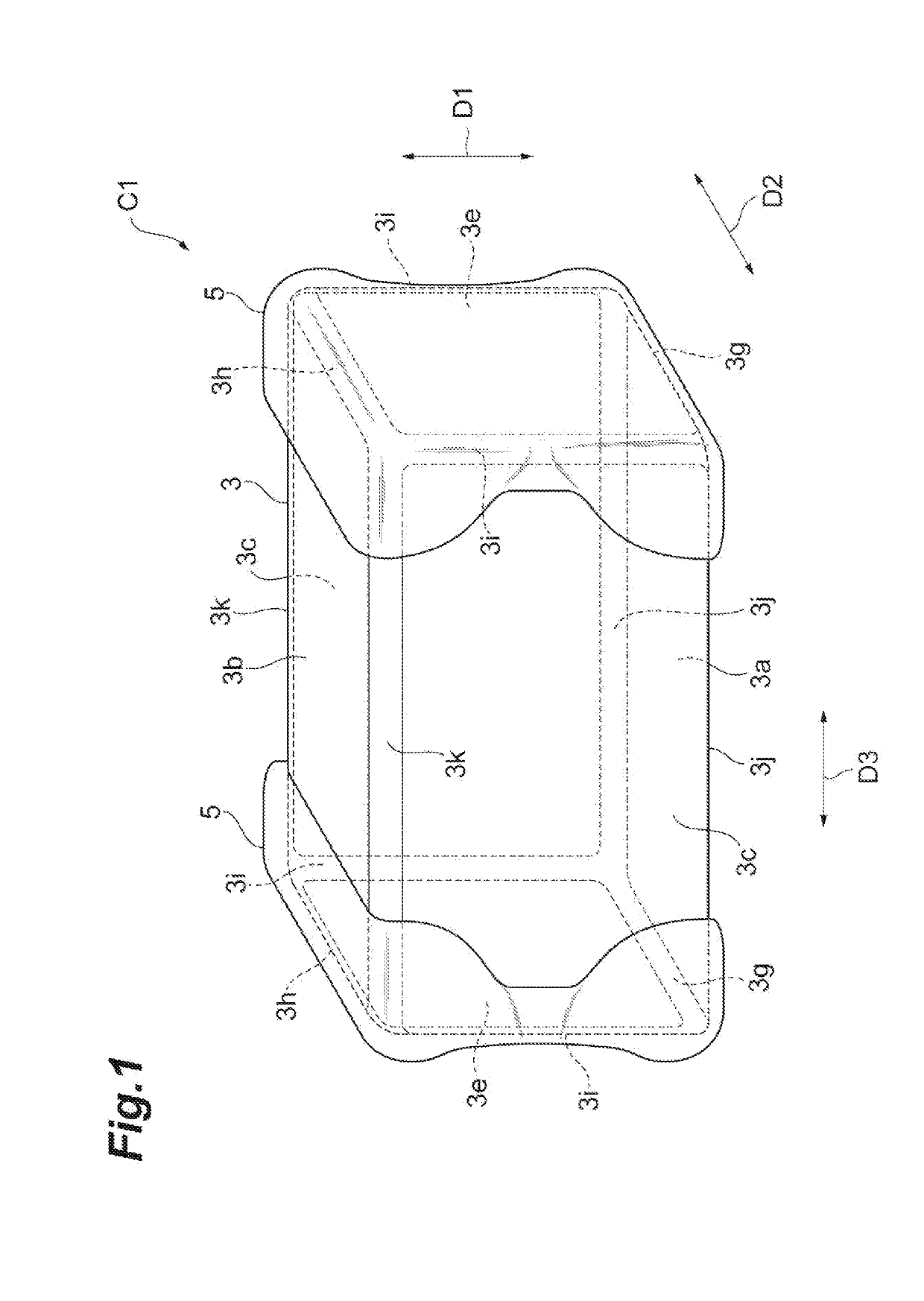 Electronic component and electronic component device