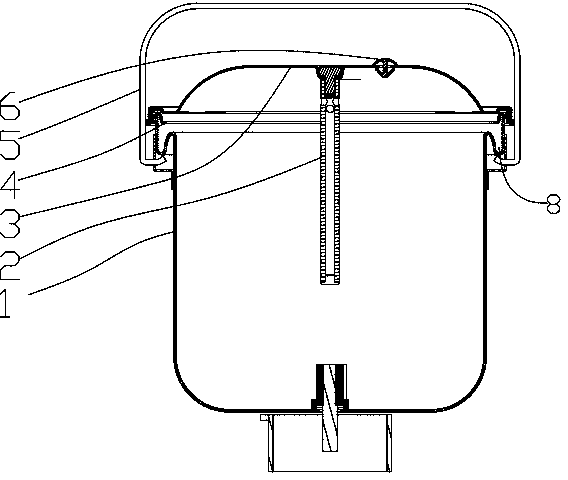 Bread machine and breadmaking equipment