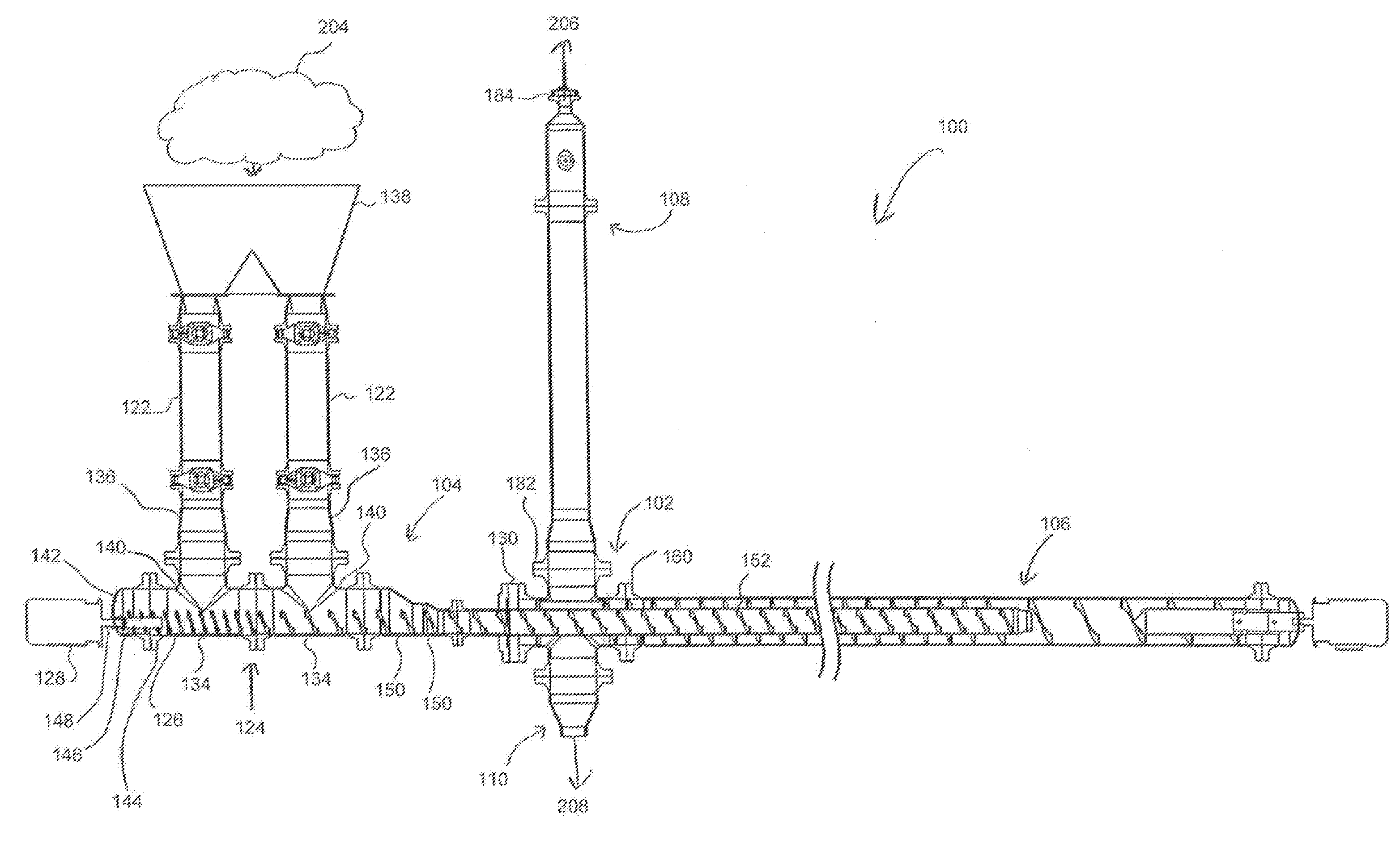 Reciprocating reactor and methods for thermal decomposition of carbonaceous feedstock