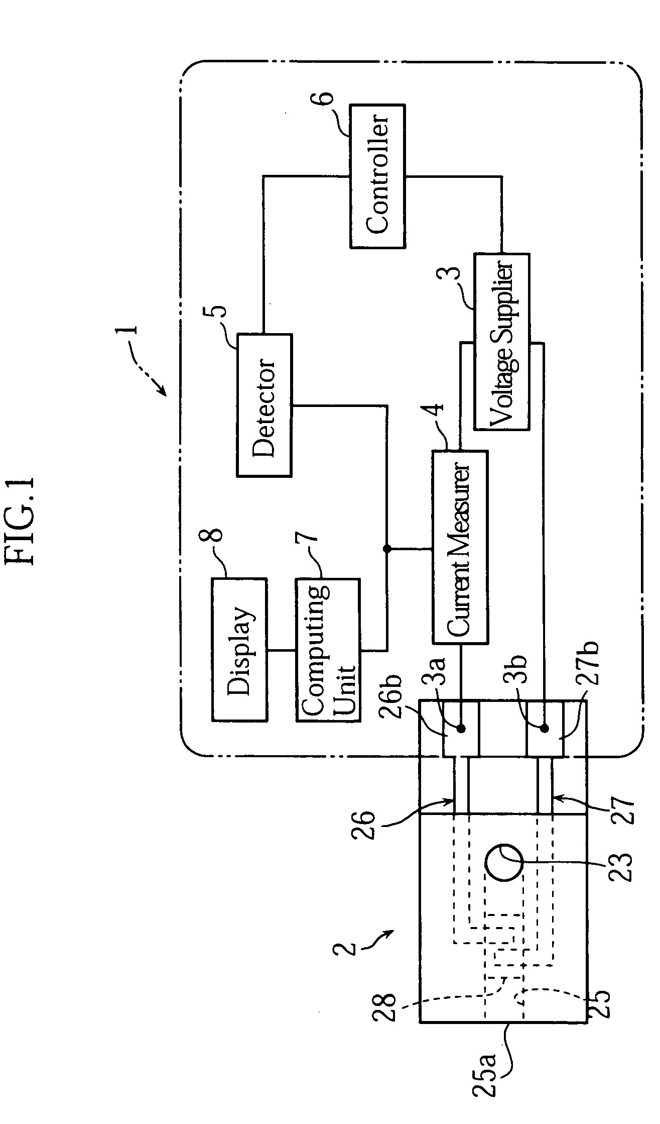 Method of measuring glucose concentration and glucose sensor with the use of glucose dehydrogenase