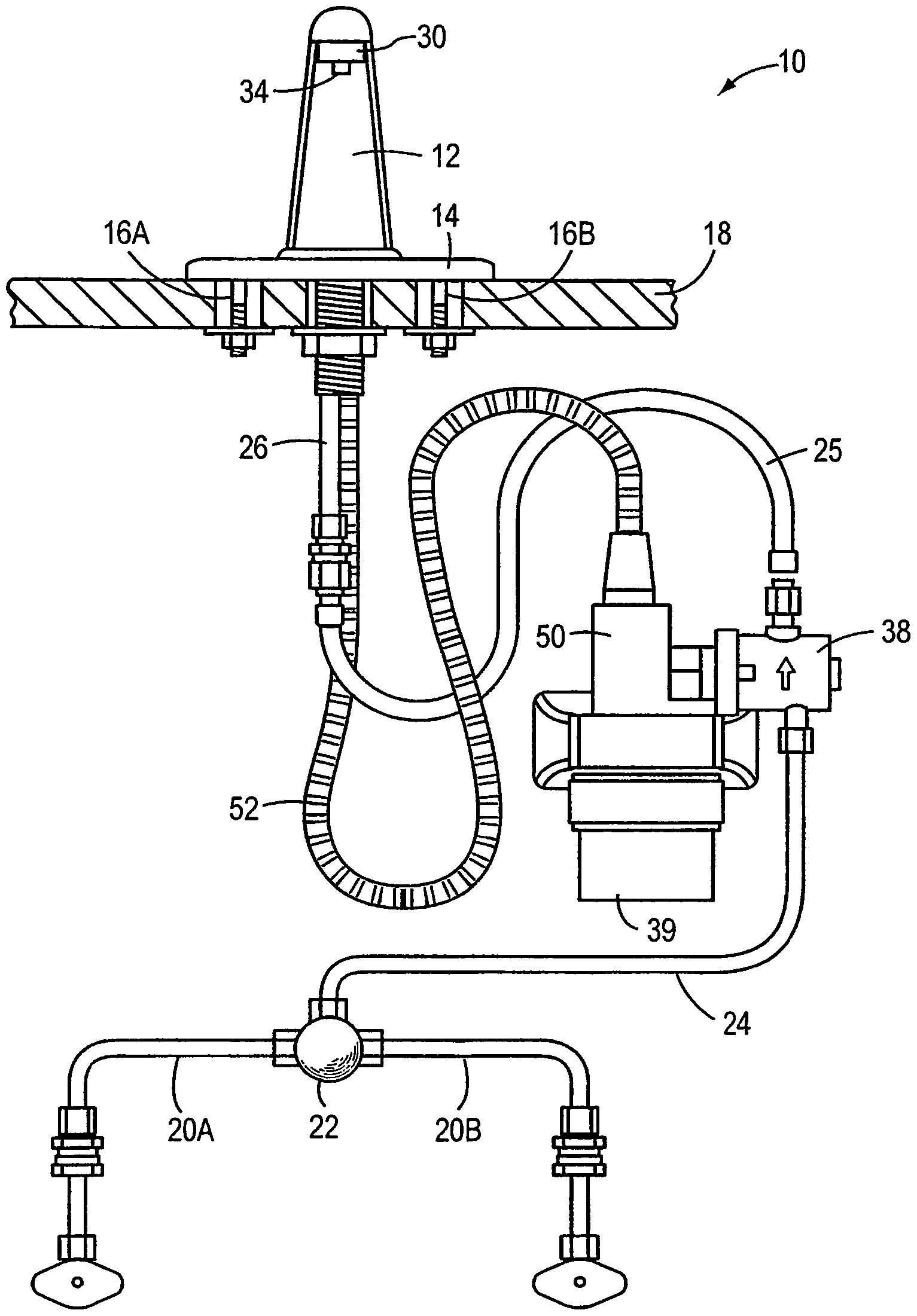 Passive sensors for automatic faucets and bathroom flushers