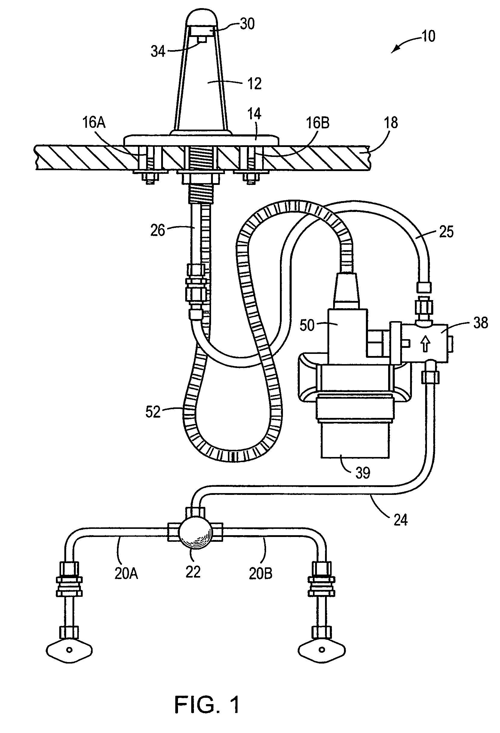 Passive sensors for automatic faucets and bathroom flushers