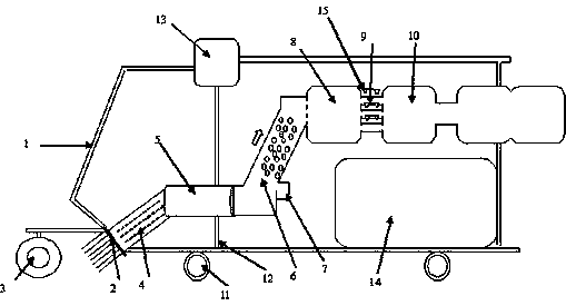 High-strength and high-efficiency potato processing device