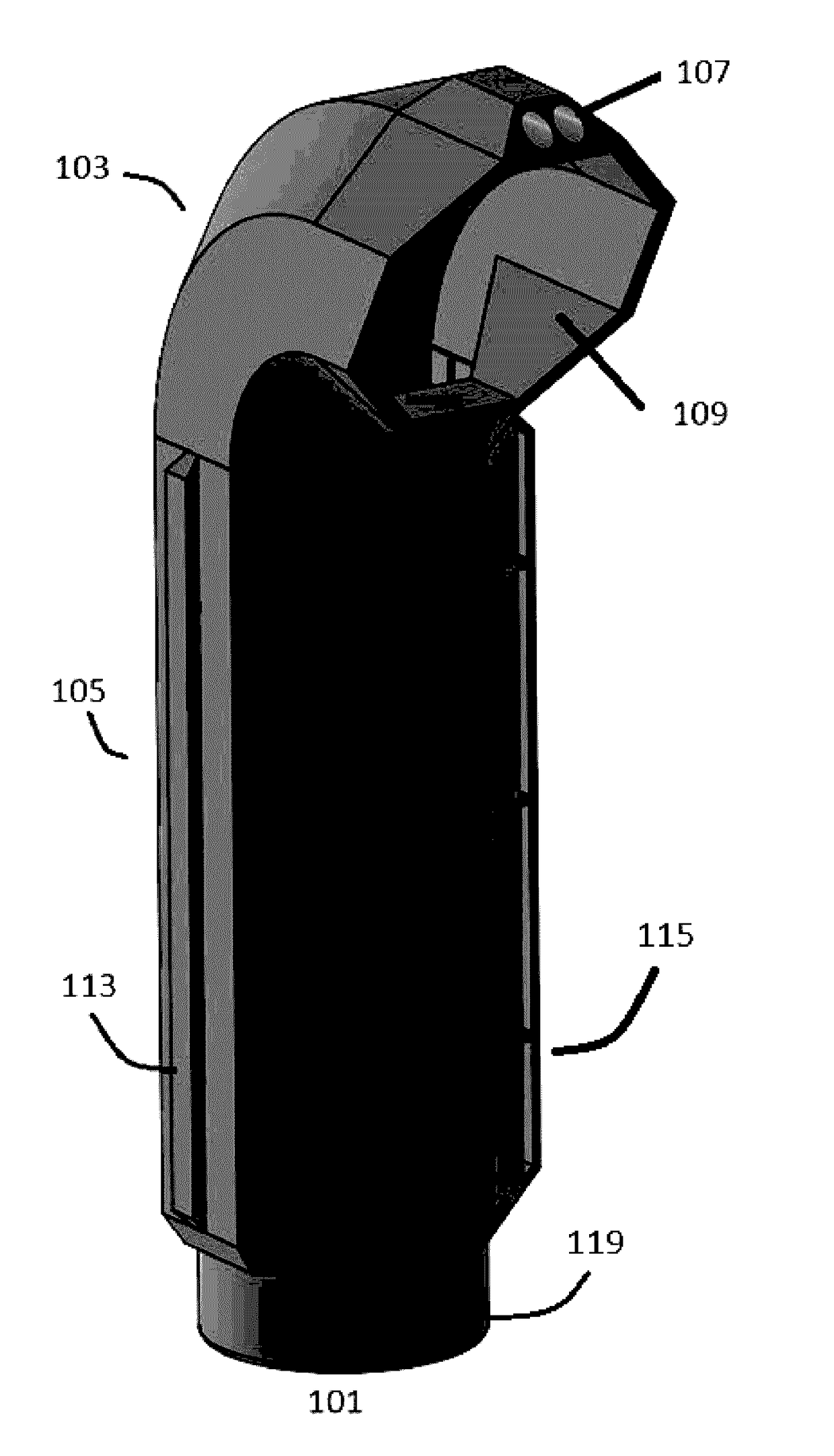 Snorkel apparatus with assembly connectors