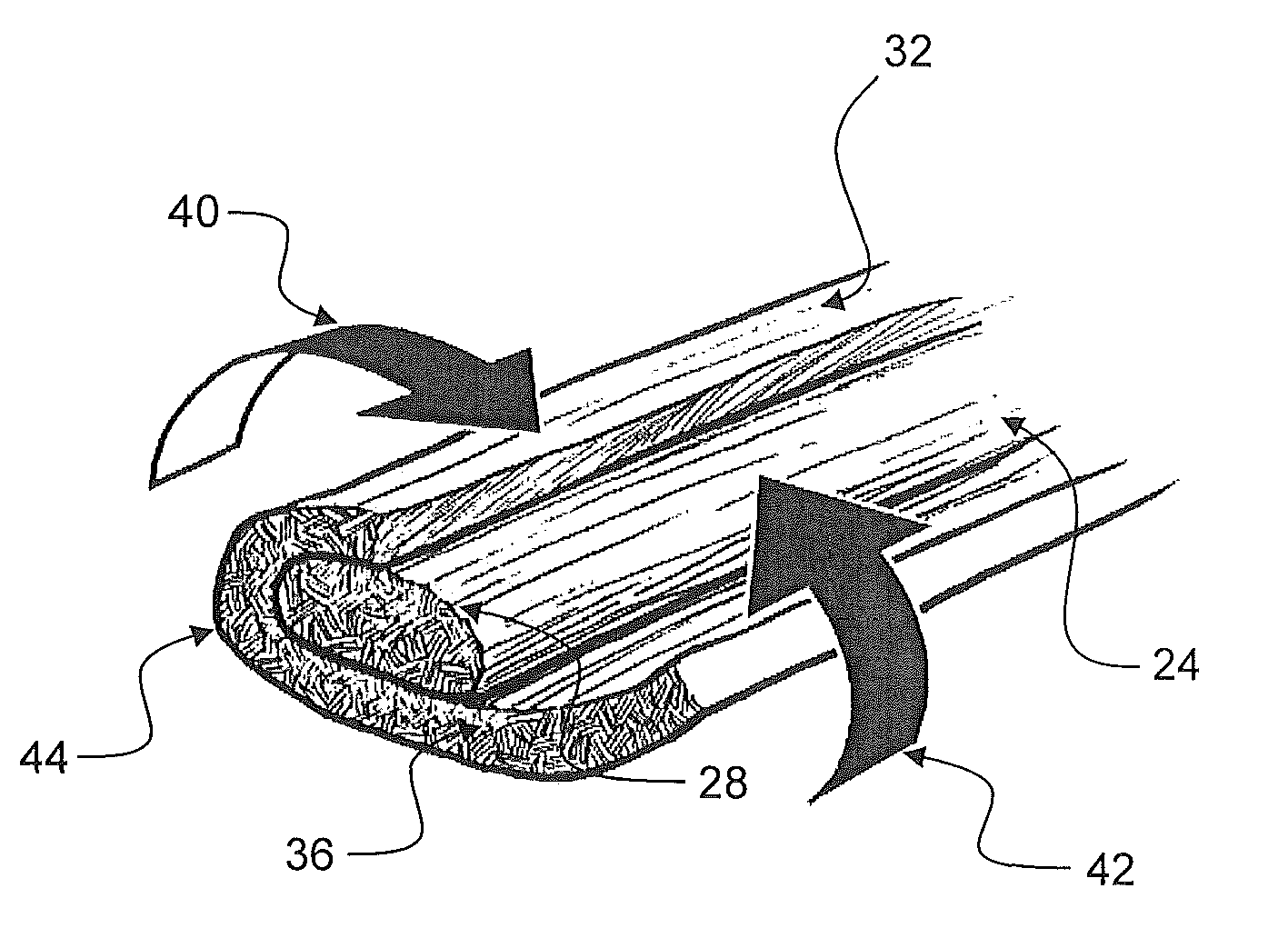 Dual tendon bundle