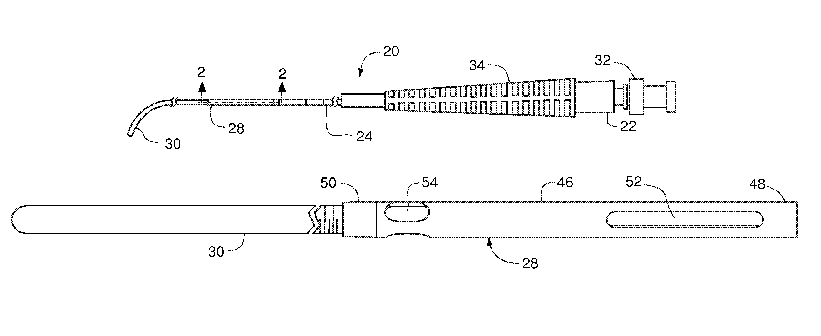 Guidewire tipped laser fiber