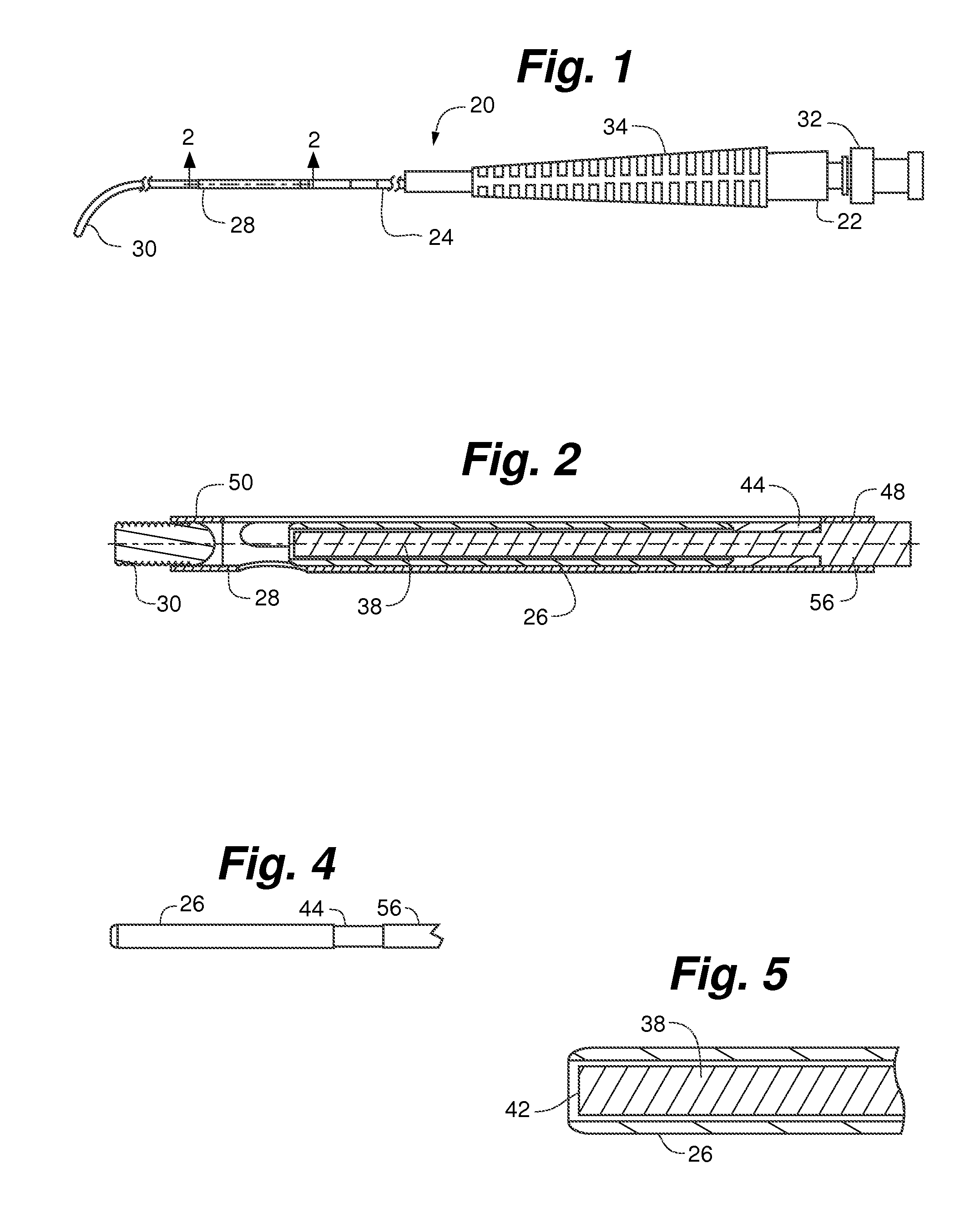 Guidewire tipped laser fiber