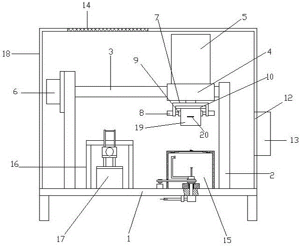 Magnetic core after-treatment device