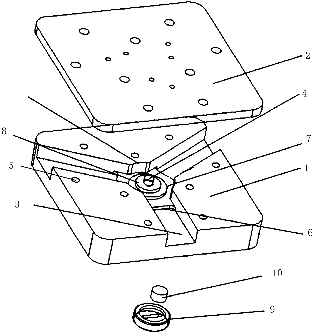 18G broadband waveguide circulator