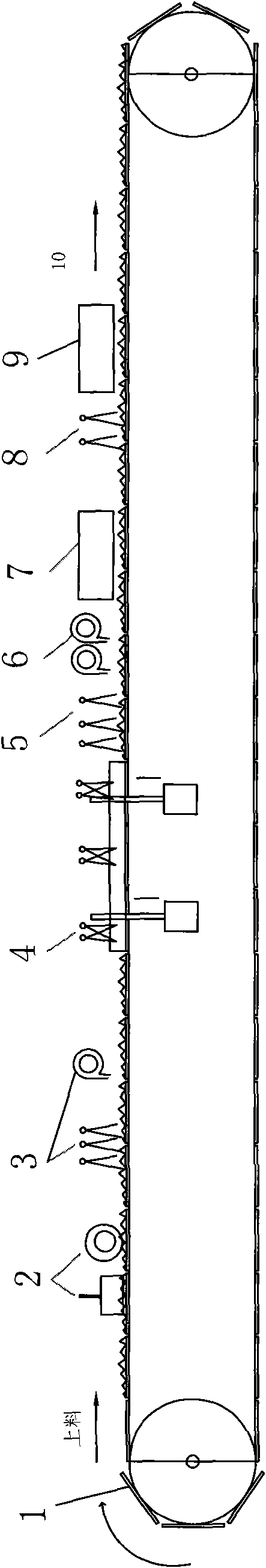 Technique and device for producing glasses from non-plane glass