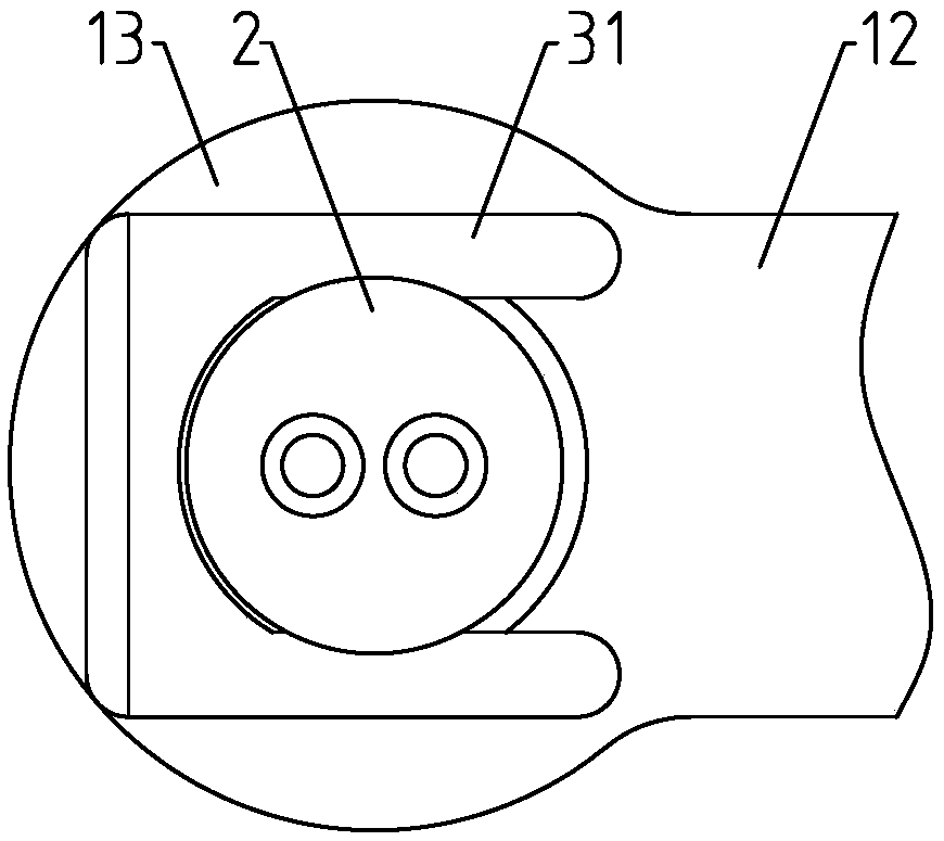 Power distribution box convenient for self-wiring of user