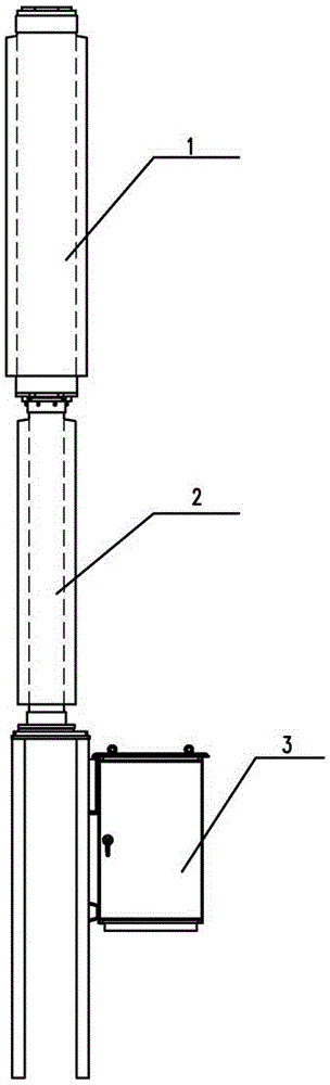 Arc extinguishing chamber for isolating circuit breaker and isolating circuit breaker using the same