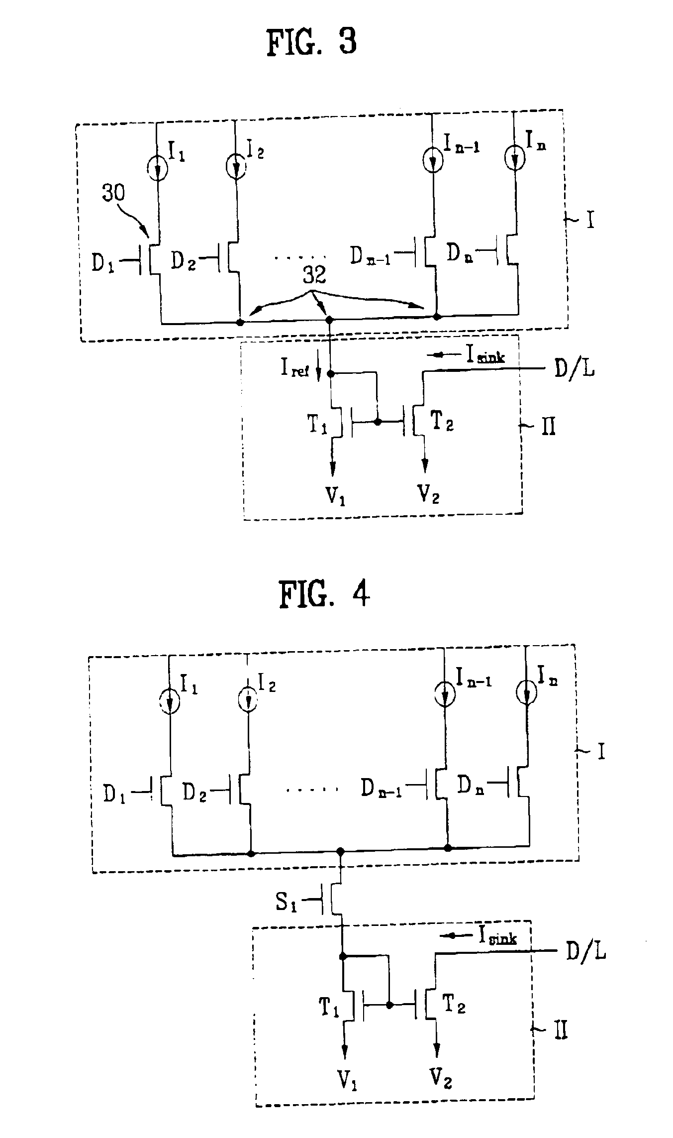 Driving IC of an active matrix electroluminescence device