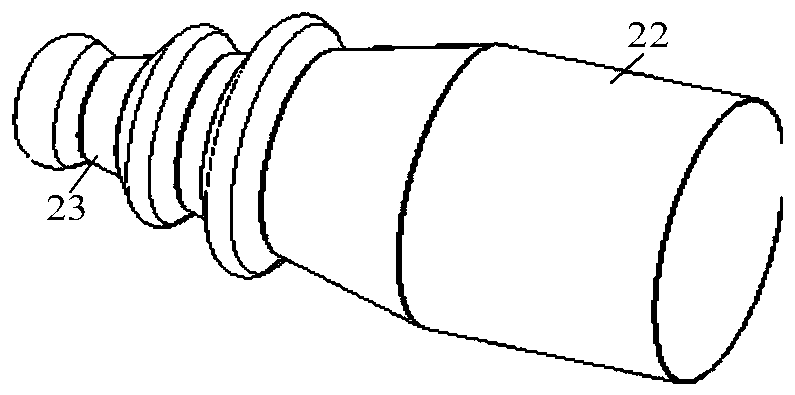 Turbine tenon groove ultrasonic assistance precise electrolysis grinding method