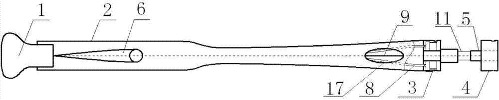 Extra-cavity anastomotic method and ectropion type extra-cavity anastomat