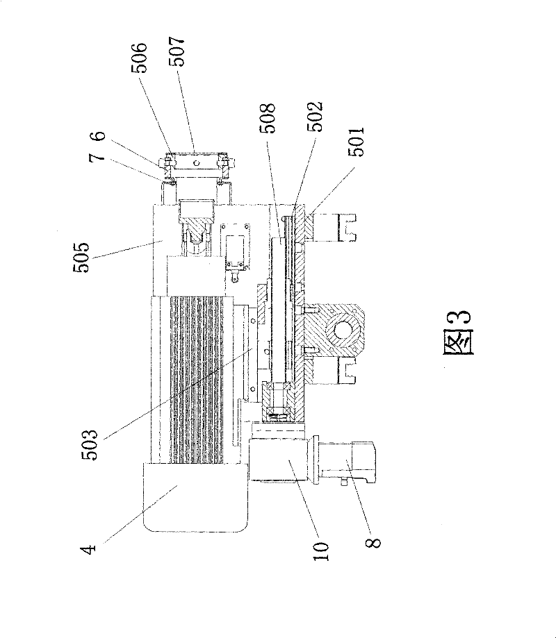 High-speed vertical glass drilling machine