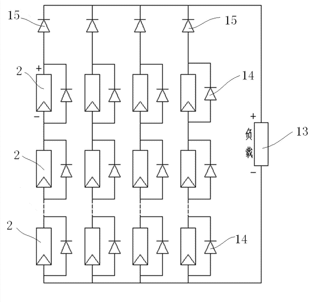 Solar power generating and water heating integrative machine