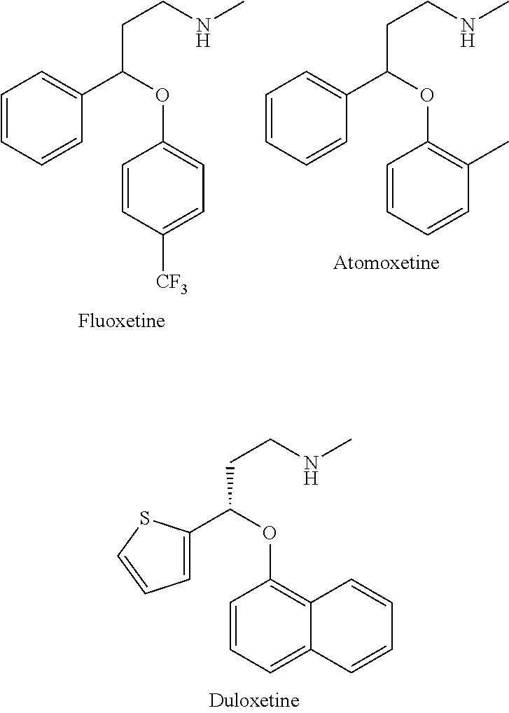 Substituted aryloxypropylamines with serotoninergic and/or norepinephrinergic activity