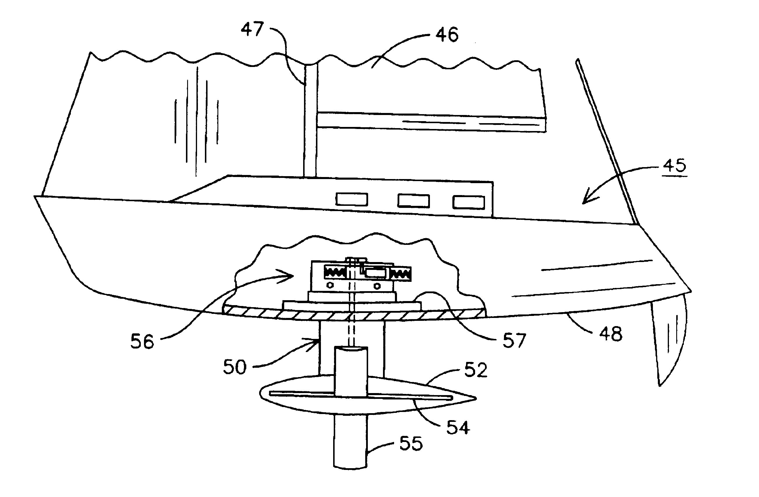 Pivotable bulb mounted foil for sailboats