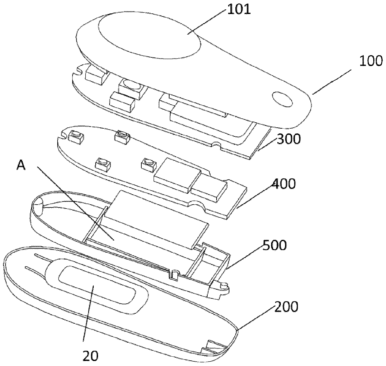 Vehicle key and vehicle