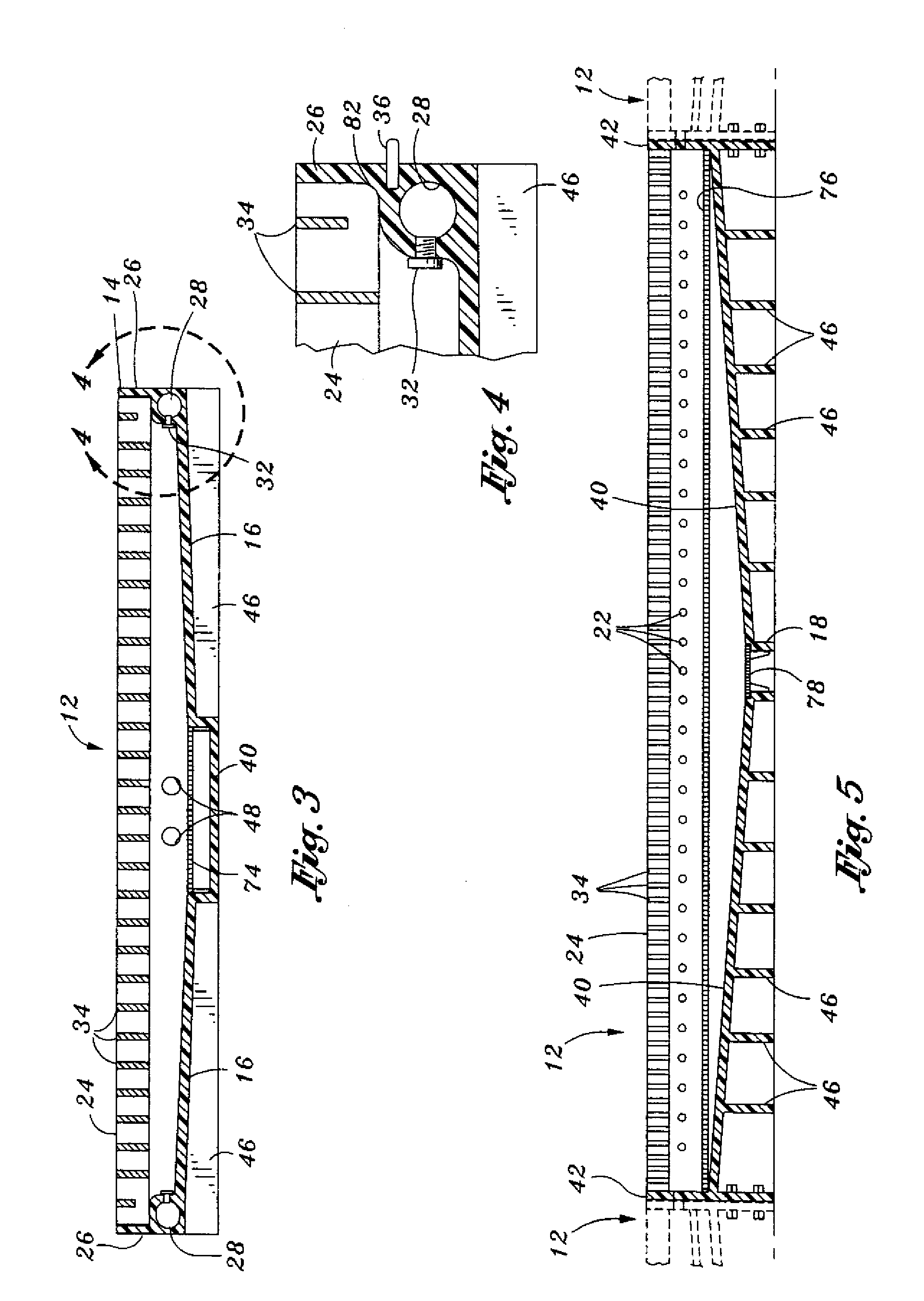 Self-cleaning flooring system