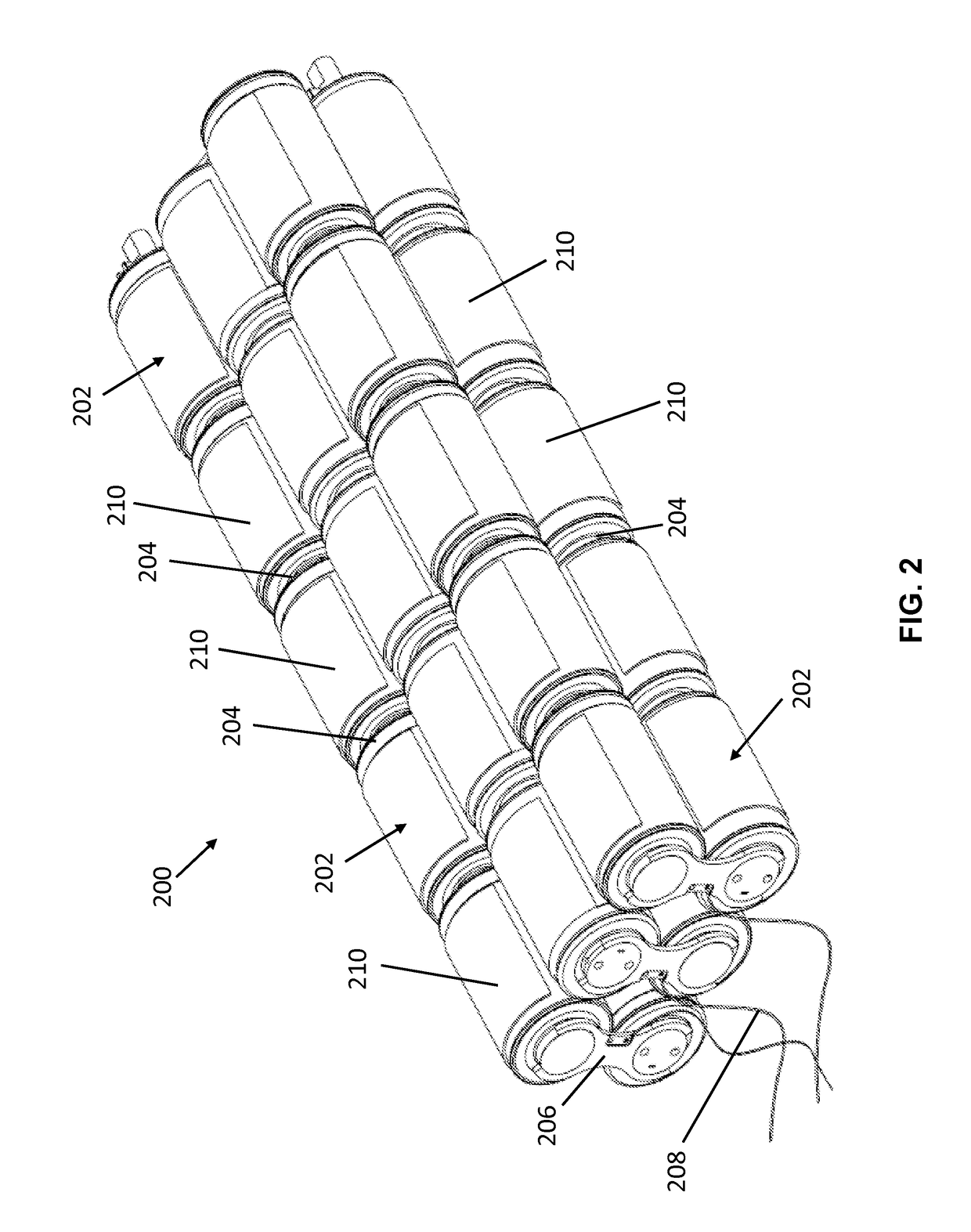 Apparatus for enclosing energy storage devices