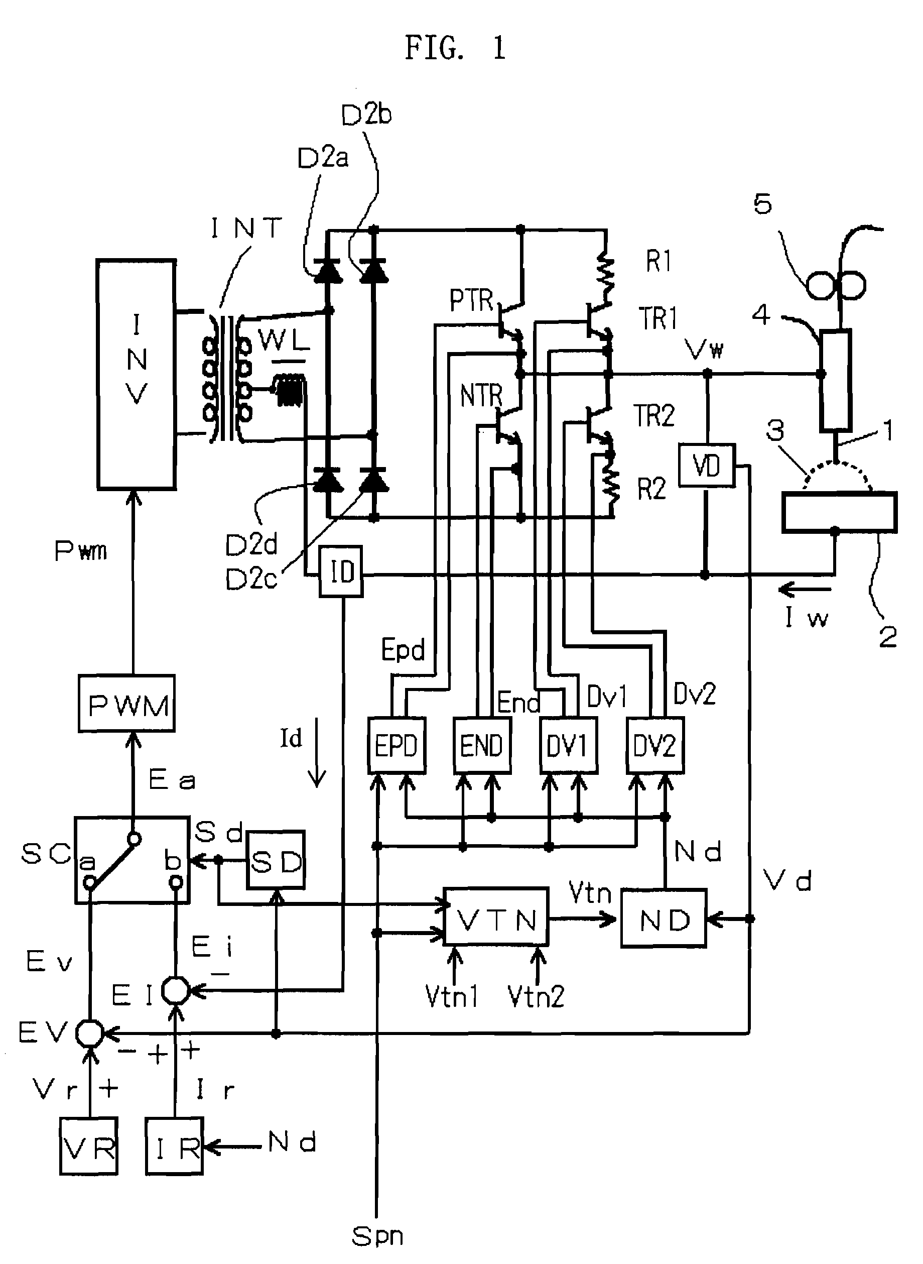 Squeezing detection control method for consumable electrode arc welding