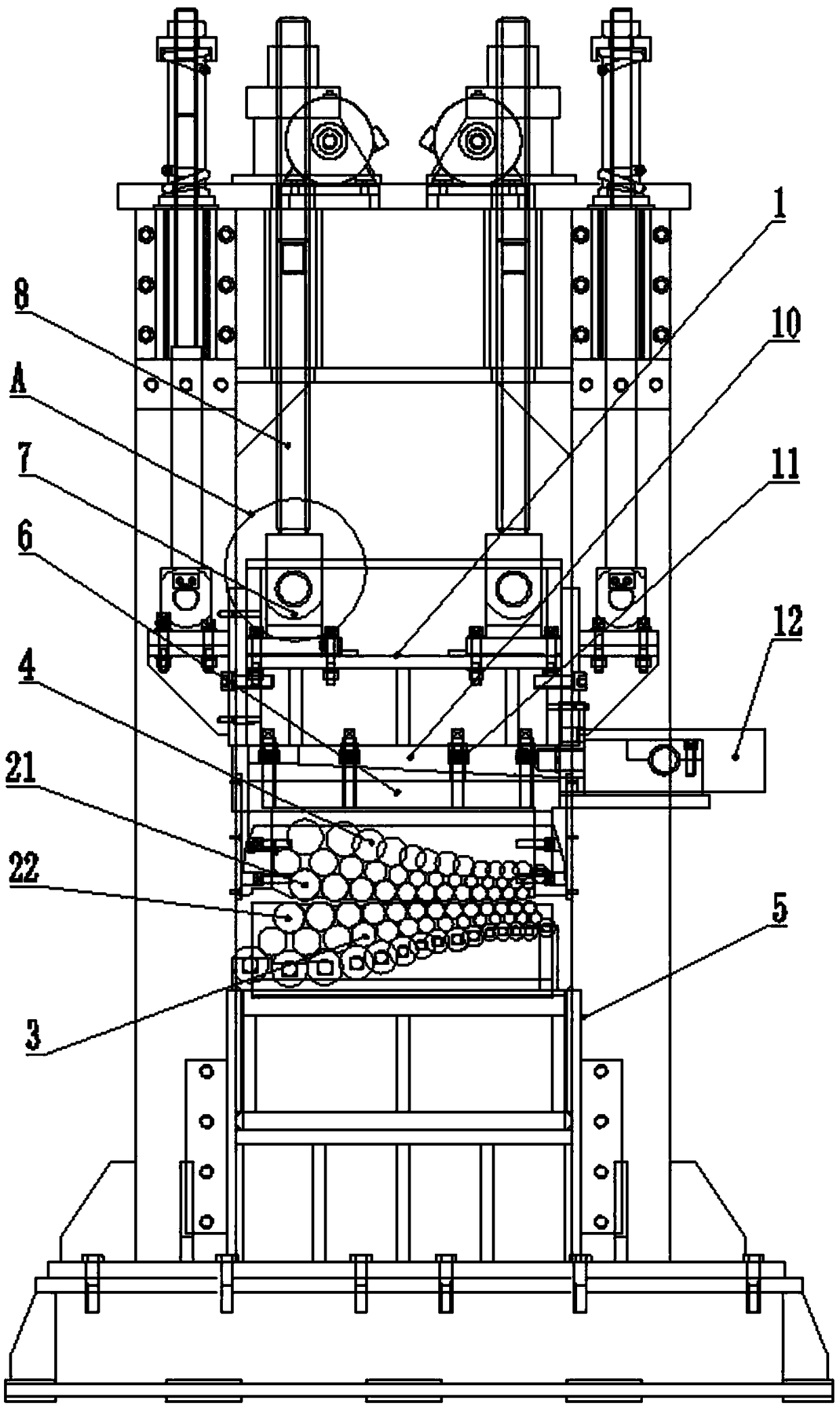 Straightening machine