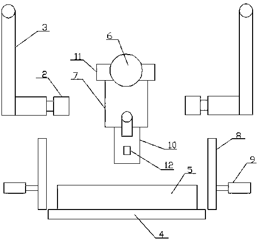 Plate stacking and automatic beating mechanism