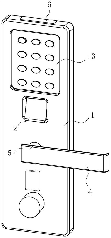 Intelligent household door lock