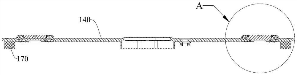 Secondary battery, top cover assembly and assembly method thereof