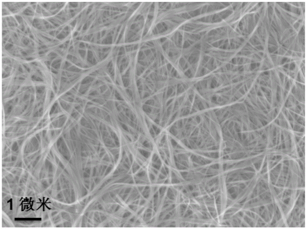 A kind of vanadium pentoxide nanobelt and its normal temperature synthesis method and application