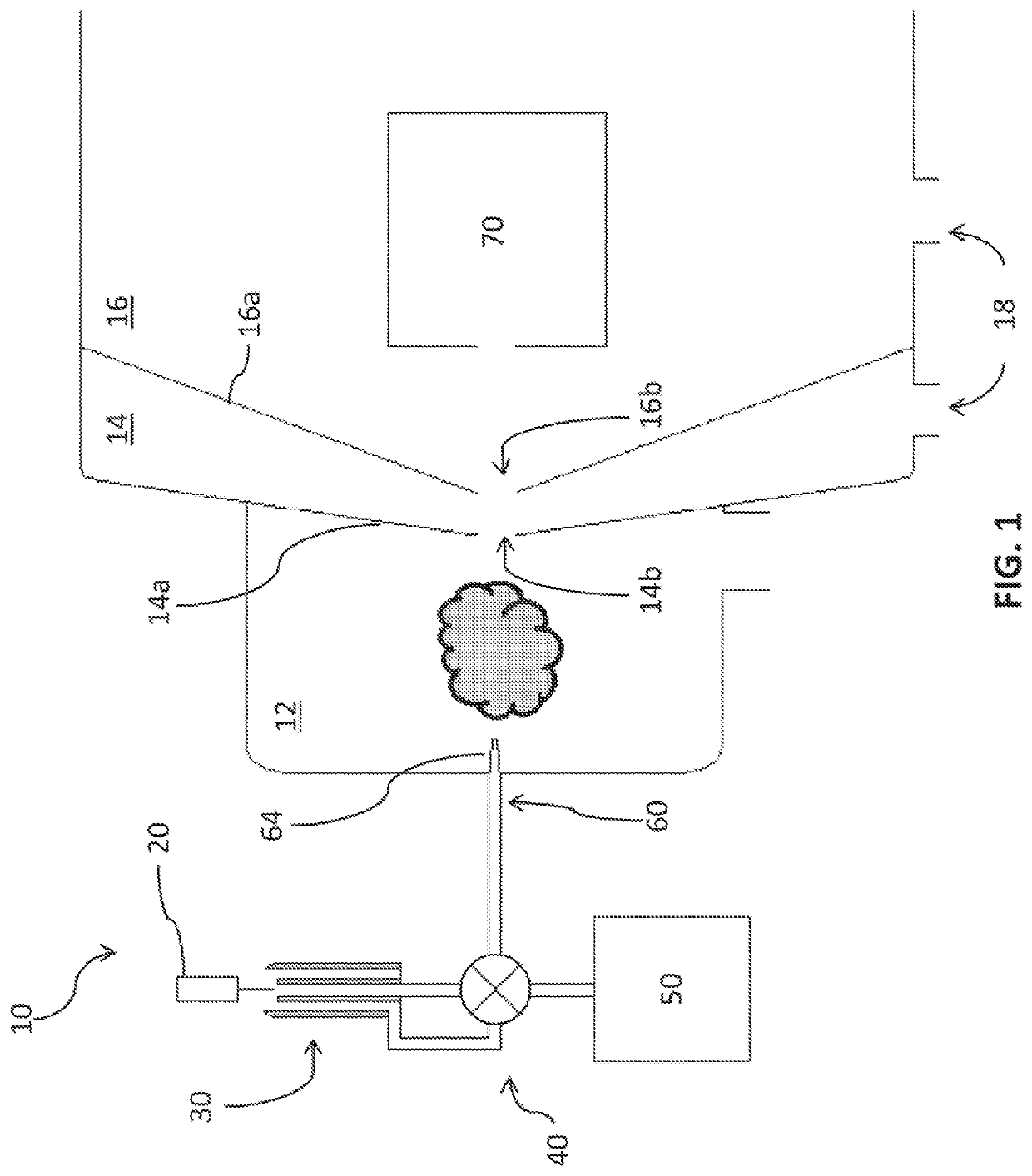 Methods and systems for increasing sensitivity of direct sampling interfaces for mass spectrometric analysis