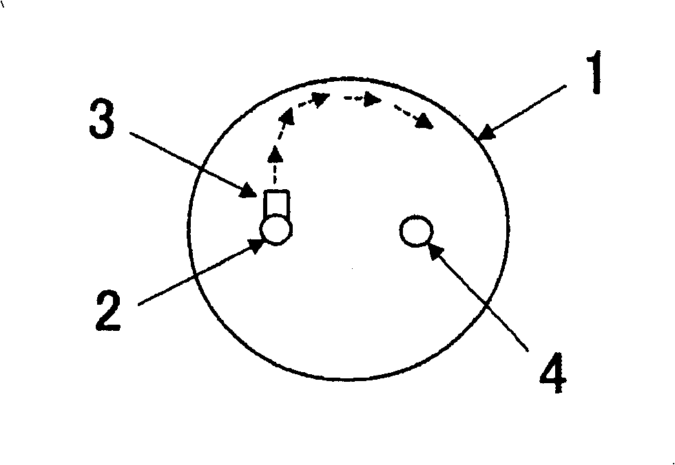 Organic metal compound supplying container