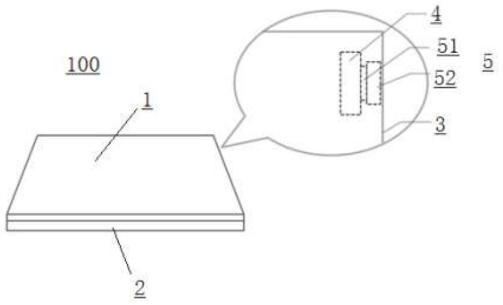 Key device for electronic equipment and electronic equipment