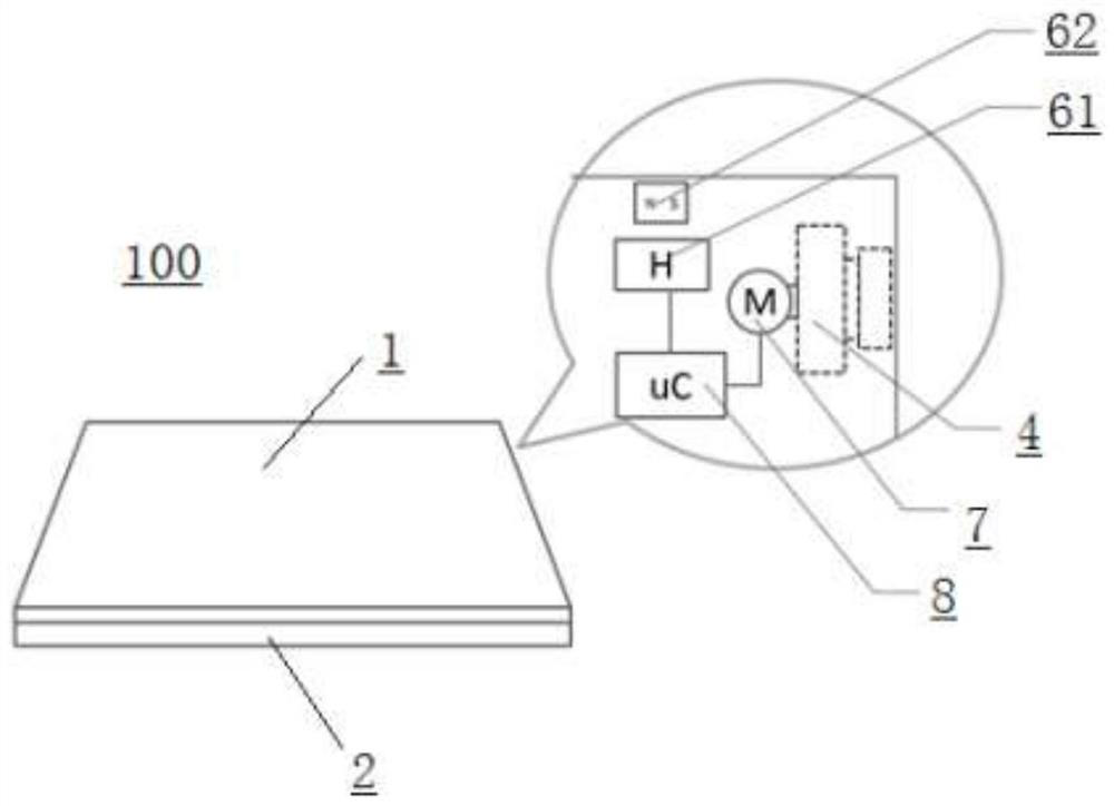 Key device for electronic equipment and electronic equipment