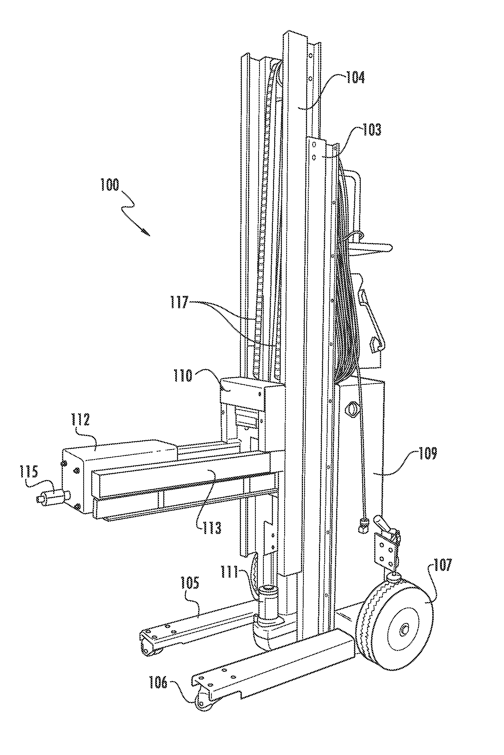 Circuit breaker remote racking device