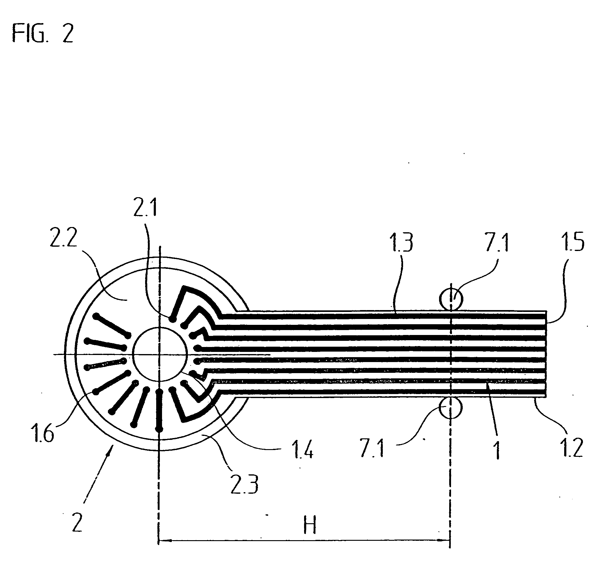 Slip ring unit with a printed circuit board