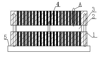 Mold, device and method for punching chip component ceramic diaphragm