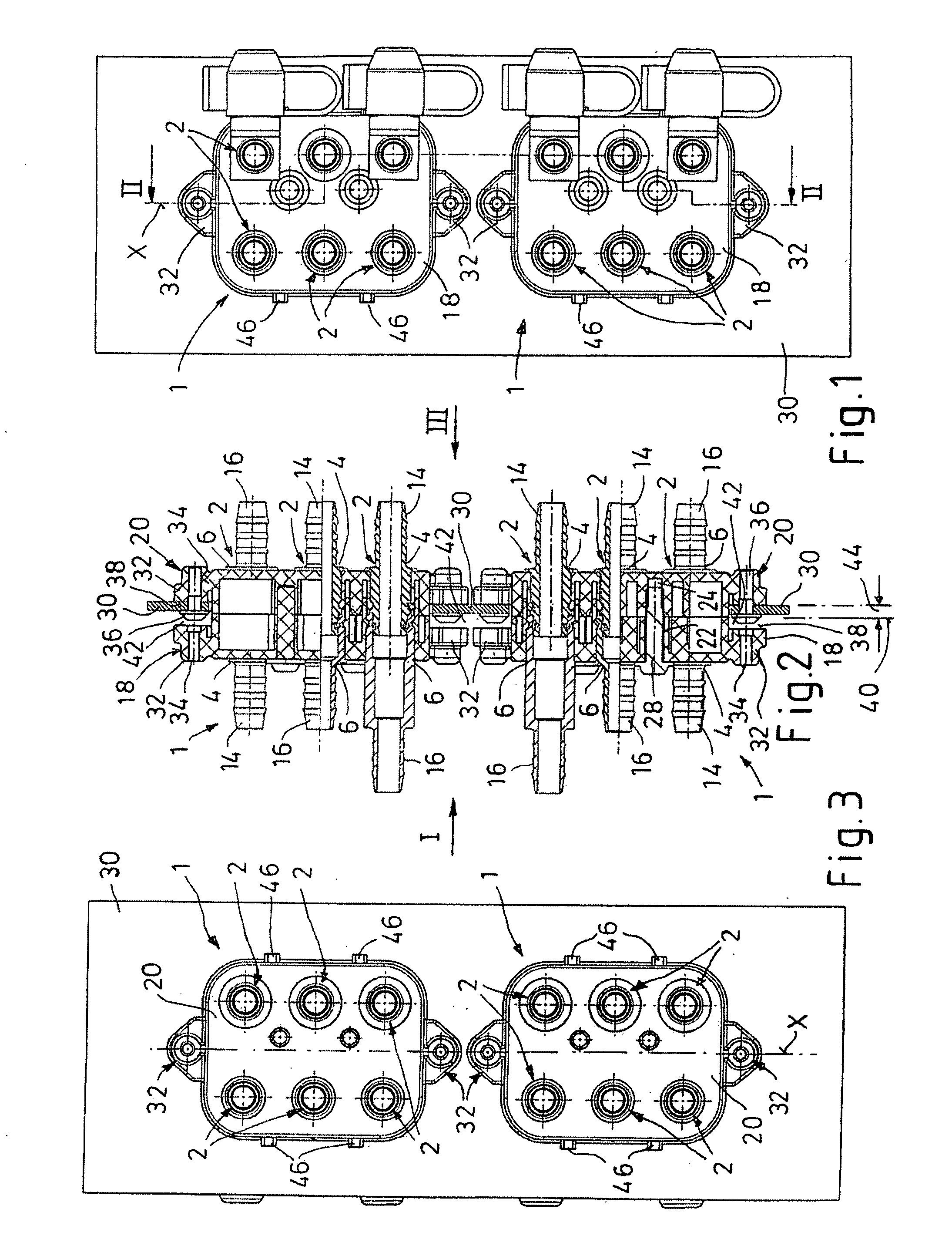 Coupling Device for Media Conduits