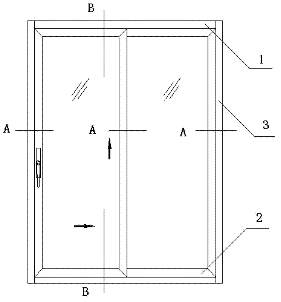 Lifting sliding door