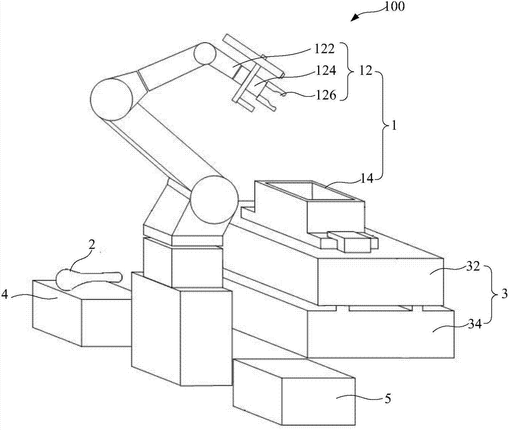 Clamp, machining assembly and application method of machining assembly