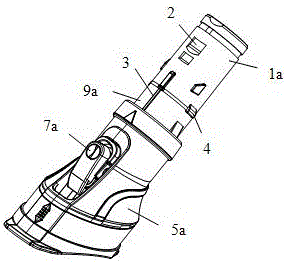 Flex ring mouth brush nozzle