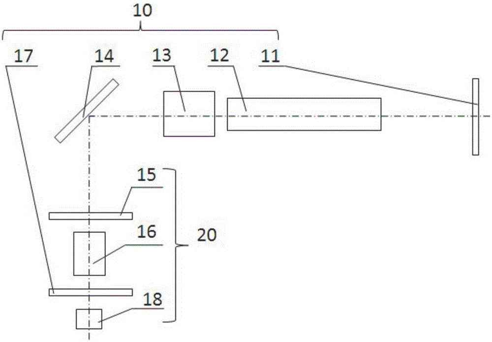 2-micron laser based on half-intracavity optical parametric oscillator containing volume grating