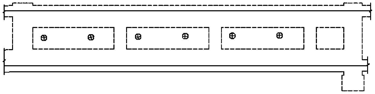 A detached open structure of a shallowly buried underground excavation subway station and its construction method