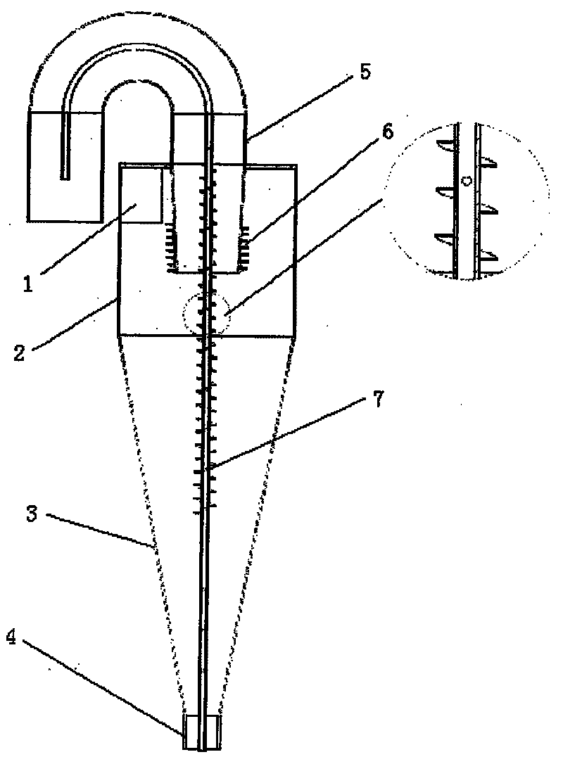 Water cyclone with improved base pipe and overflows structure