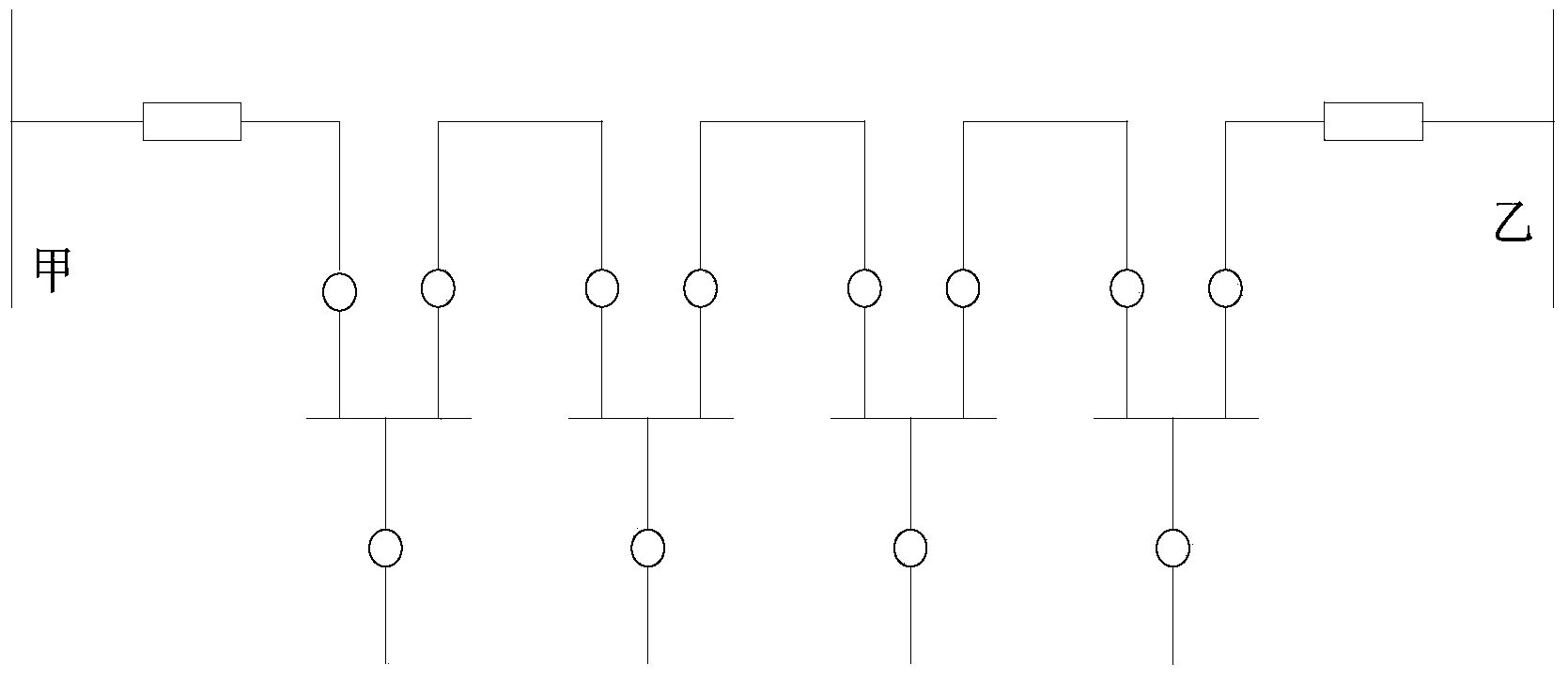 Detection and test method and device of intelligent distributed power distribution terminal